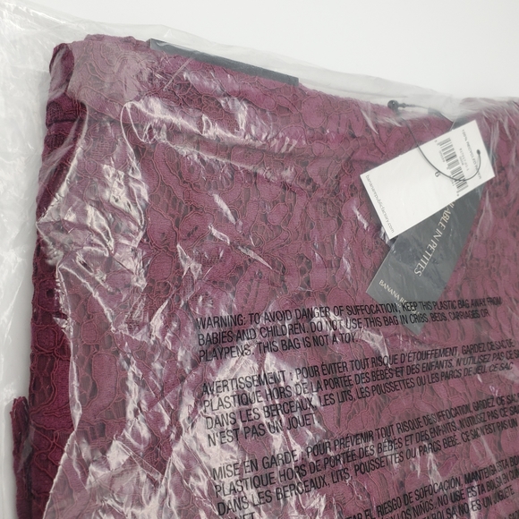 Banana Republic Lace Flounce Pencil Skirt - Picture 7 of 7